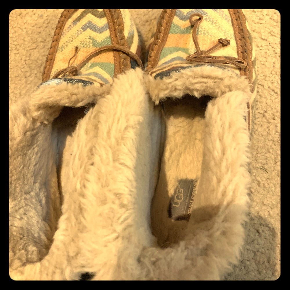 Ugh slipper with hard soles